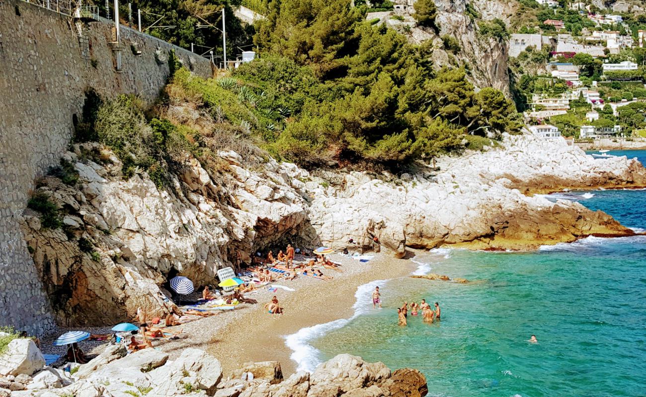 Photo of Criques du Cap Estel with light fine pebble surface