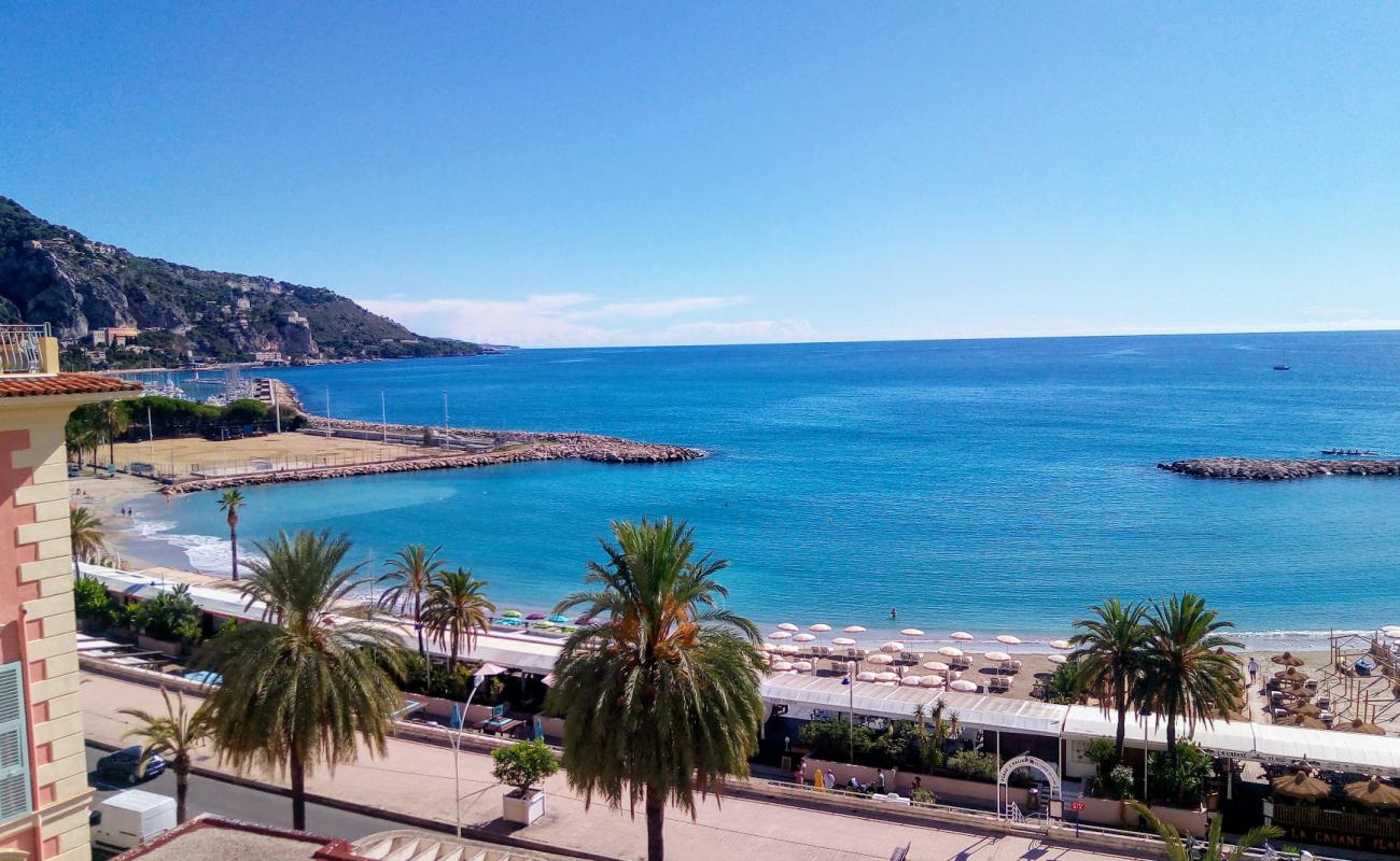 Photo of Plage Rondelli with light fine pebble surface