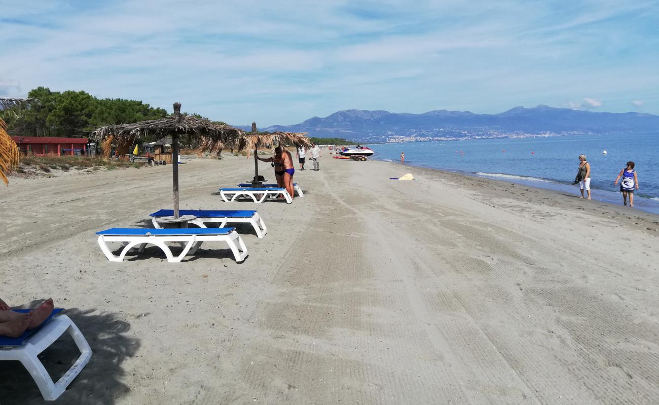 Photo of Plage de Borgo with bright sand surface