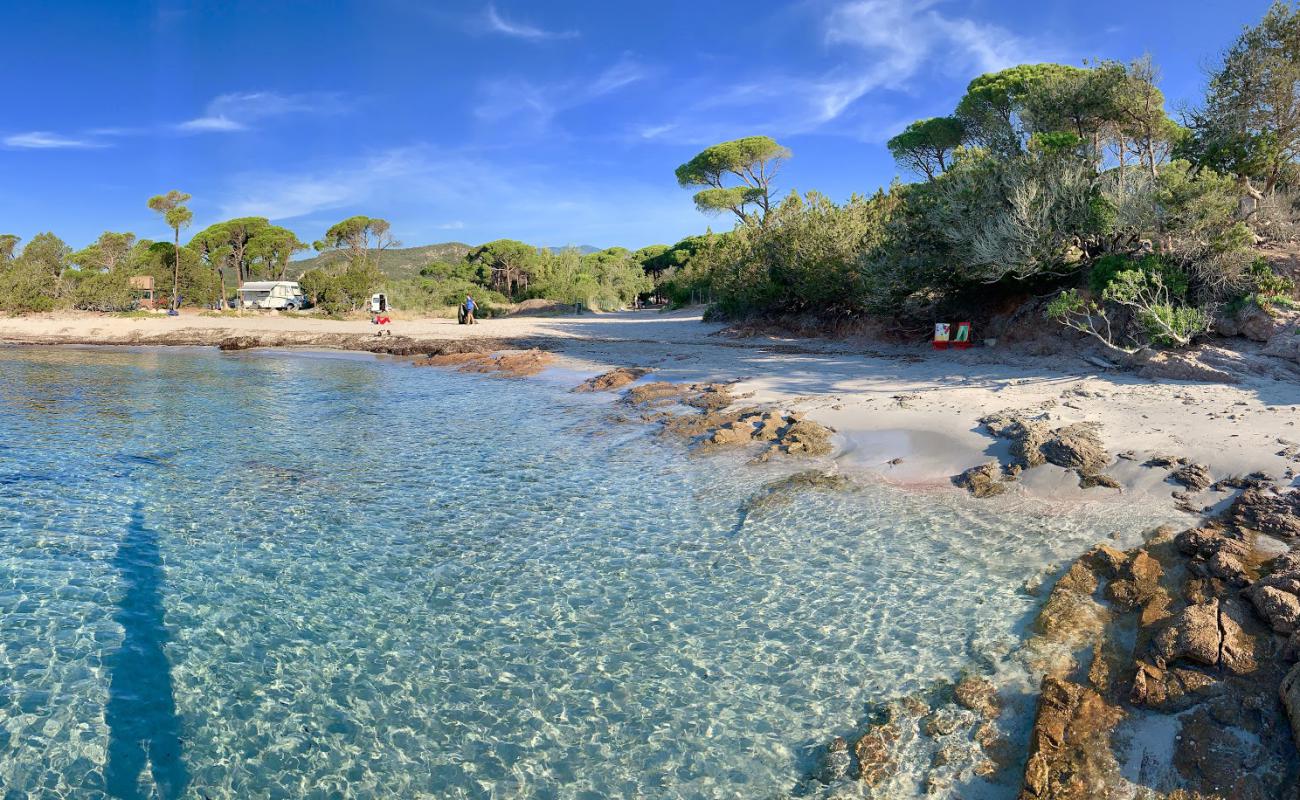 Photo of Plage de Villata with bright sand surface