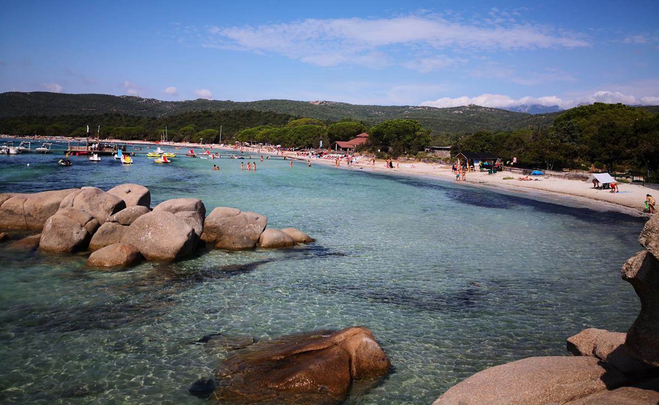 Photo of Plage de Santa Giulia with bright sand surface