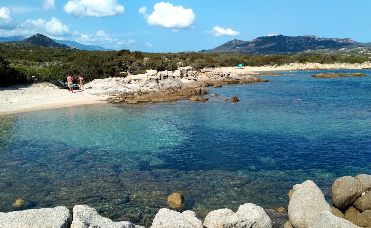 Photo of La Testa beach VI with bright sand surface