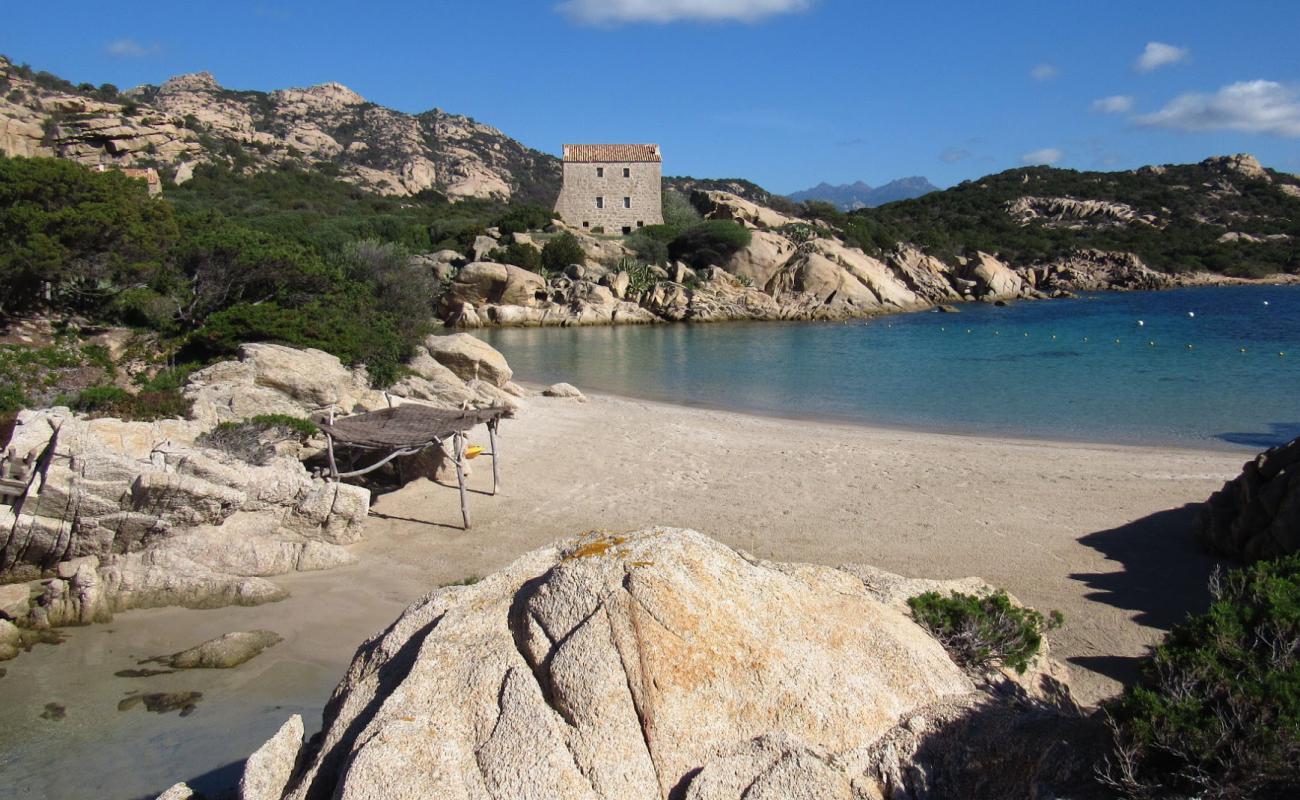 Photo of Murtoli beach with bright fine sand surface