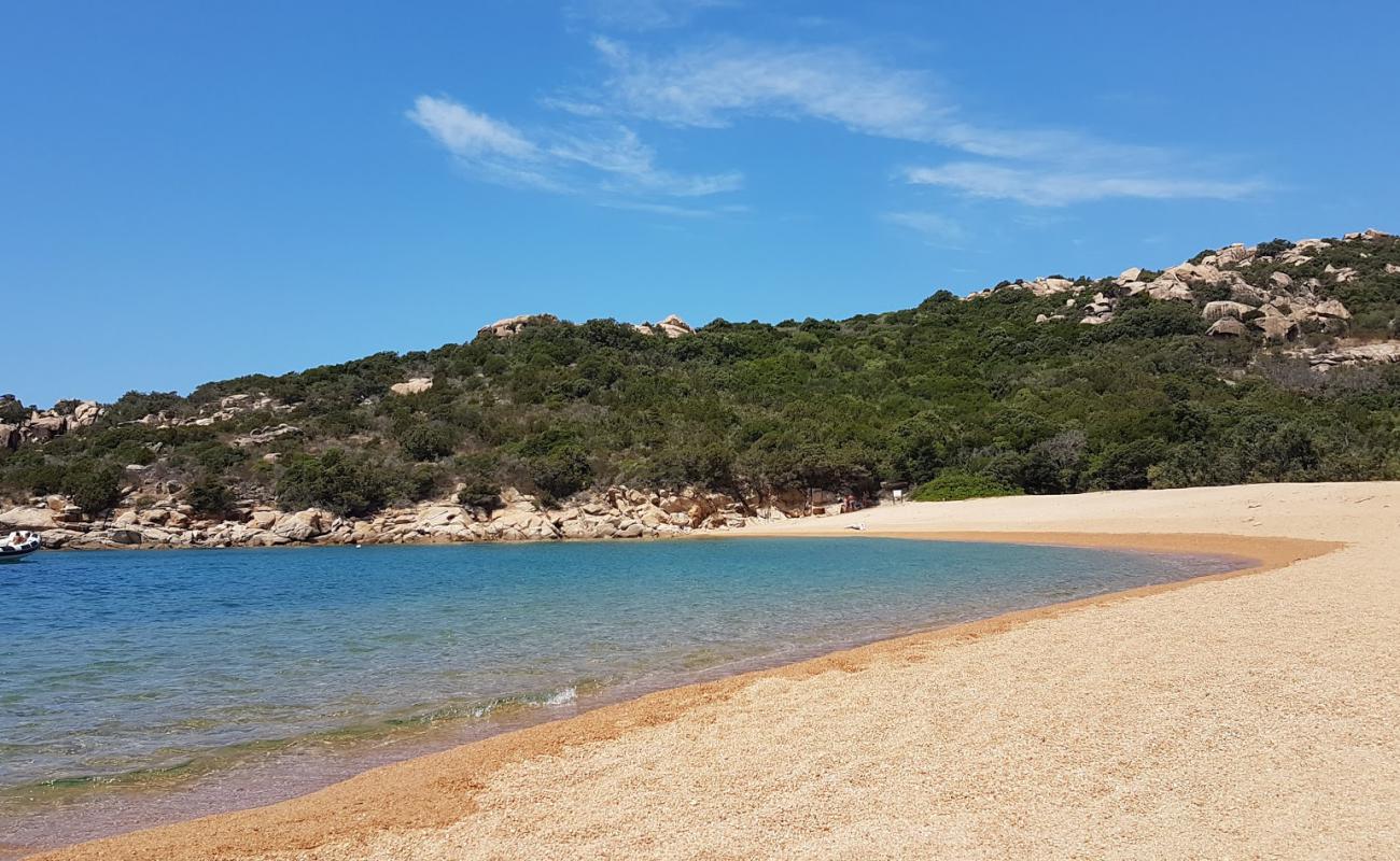 Photo of Cala Di Tivella with bright sand surface