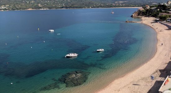 Propriano beach