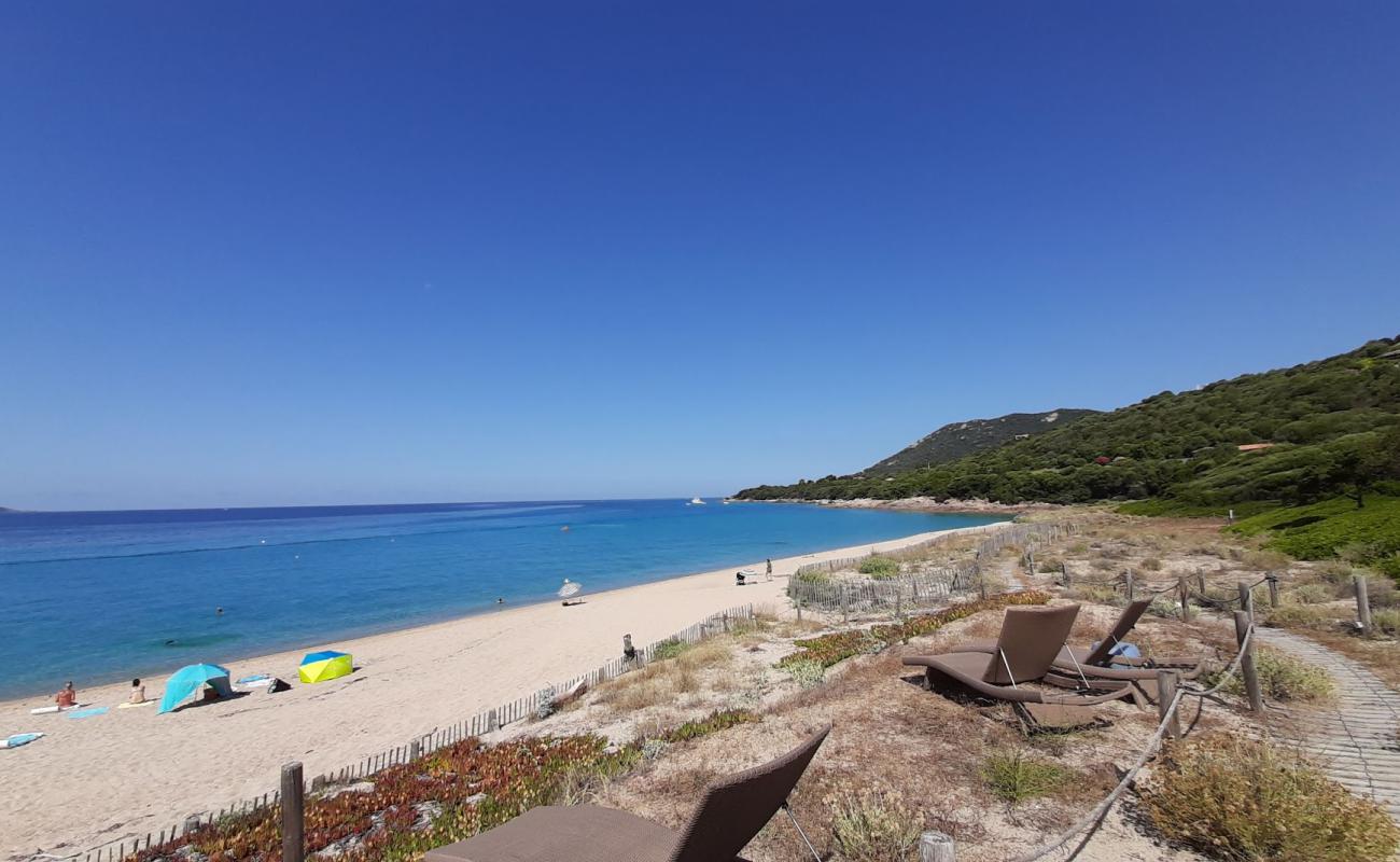 Photo of Plage Lyhara with bright fine sand surface