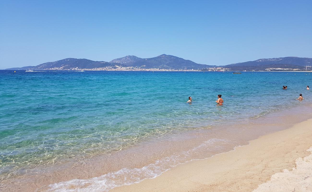 Photo of Porticcio Beach with bright fine sand surface