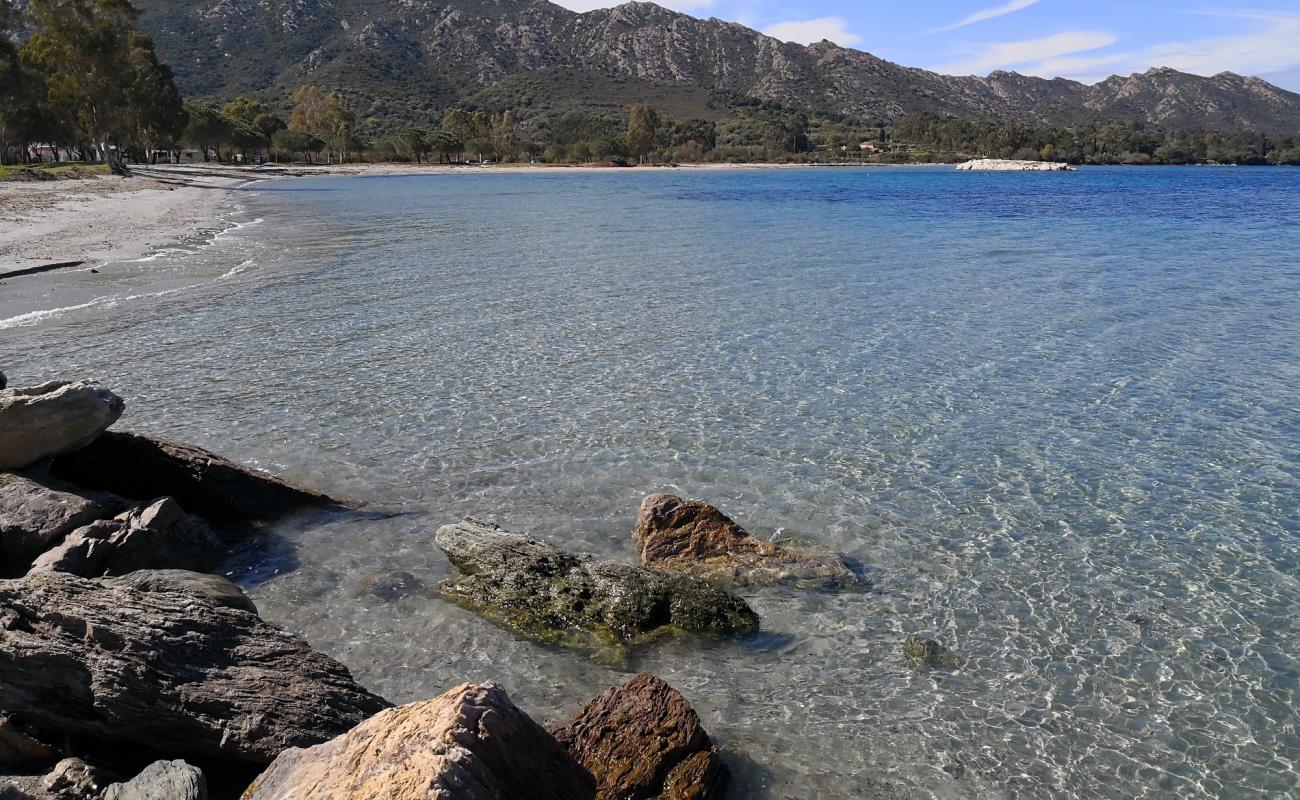 Photo of La Roya beach with bright sand surface