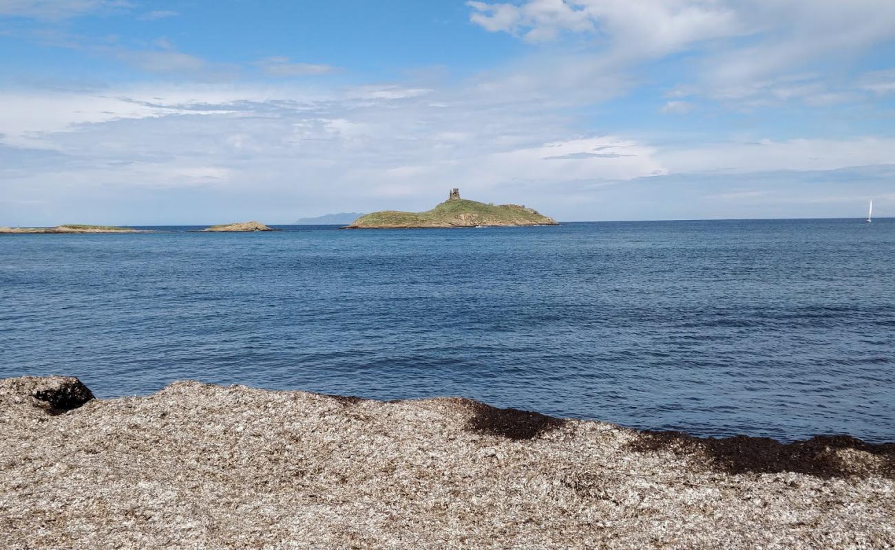 Photo of Plage des Iles with gray pebble surface