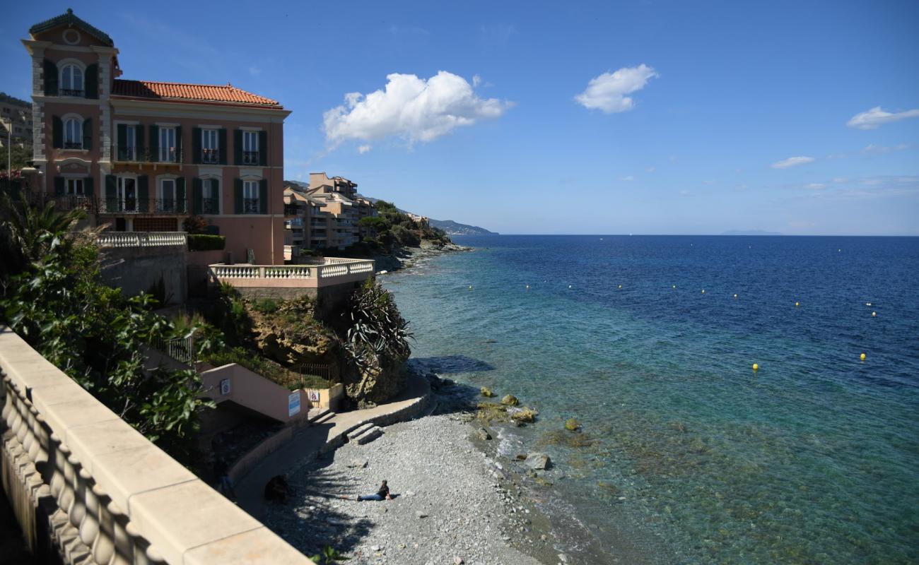 Toga beach 🏖️ Bastia, Corsica island, France - detailed features, map ...