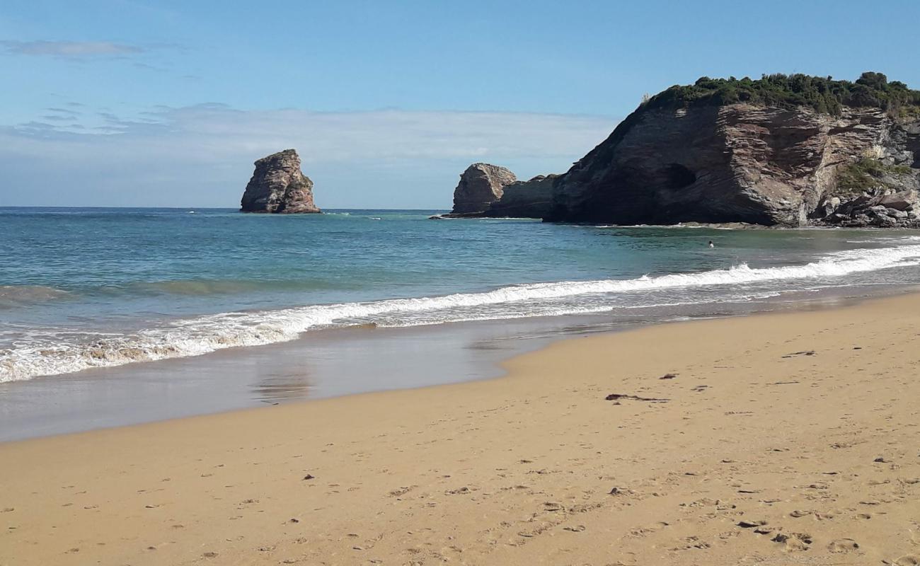 Photo of Hendaye Beach with bright sand surface