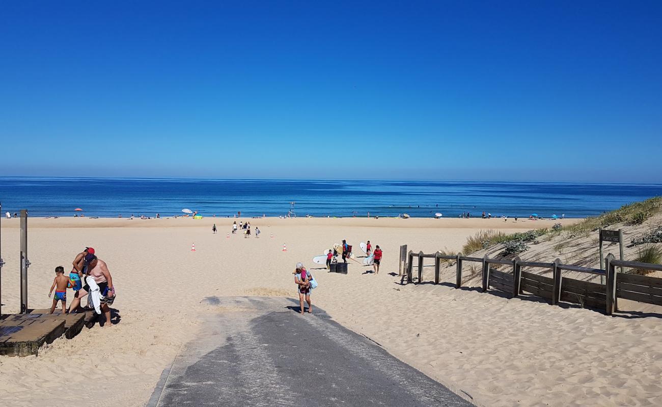 Photo of Vielle-Saint-Girons with white sand surface