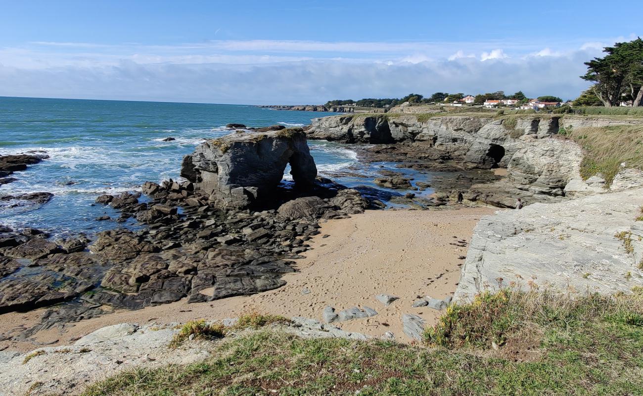 Photo of Chatelets beach with concrete cover surface