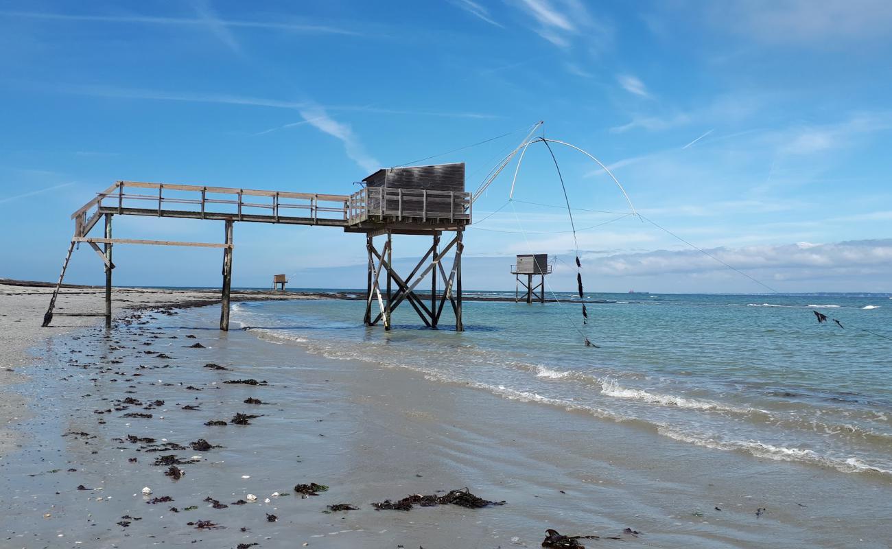 Photo of Joalland beach with white sand surface