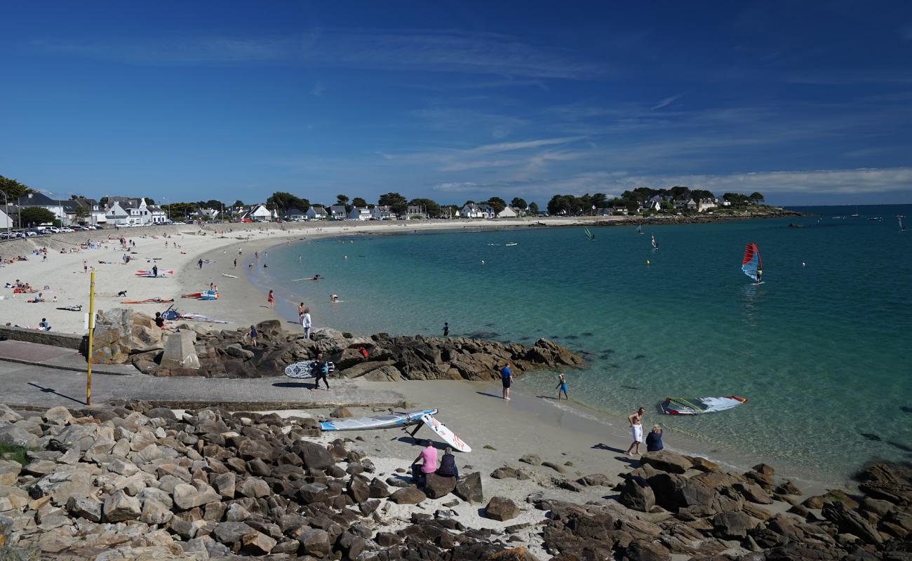 Photo of Plage de Saint-Colomban with bright sand surface