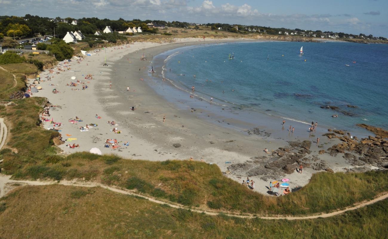 Photo of Plage de Kersidan with bright sand surface