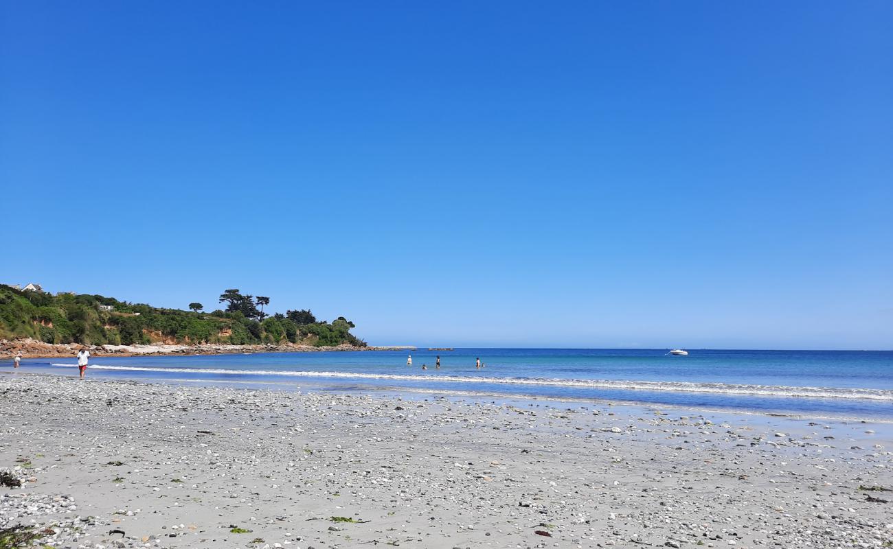 Photo of Plage Sainte-Anne with light sand &  pebble surface