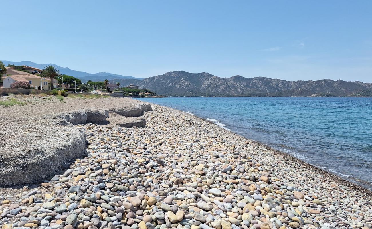 Photo of Plage de l'Ospedale with gray pebble surface