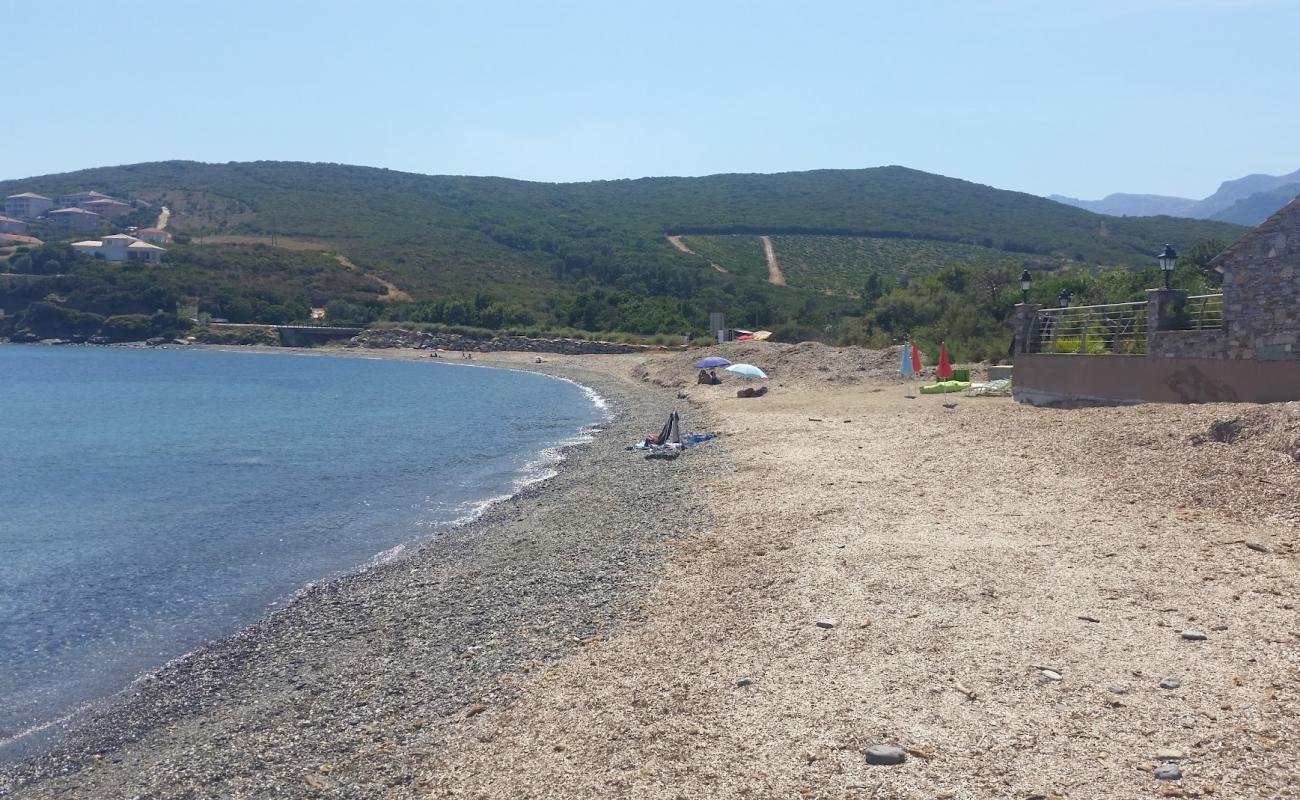 Photo of Plage De Santa Severa with gray fine pebble surface