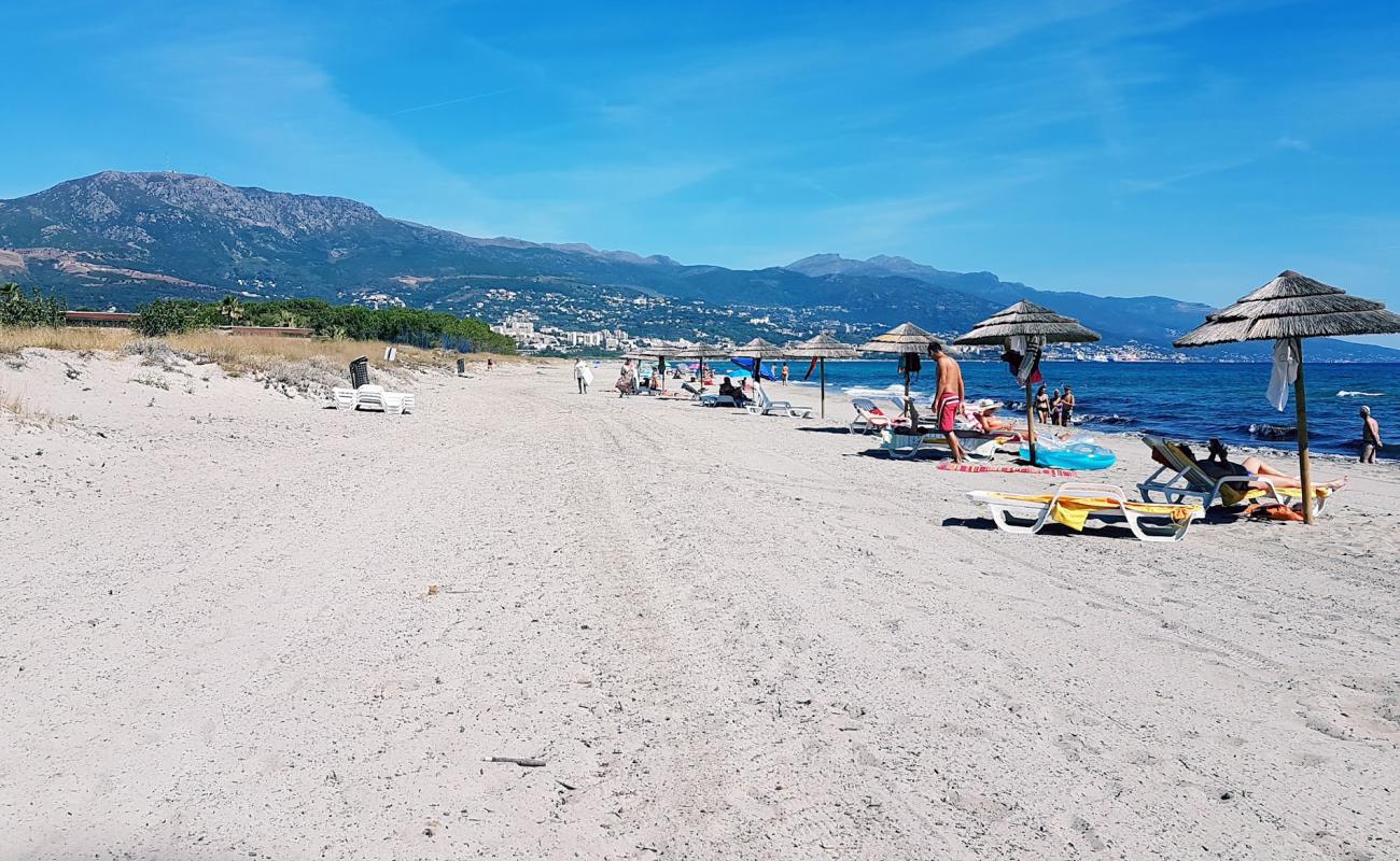 Photo of Plage de la Marana with bright sand surface