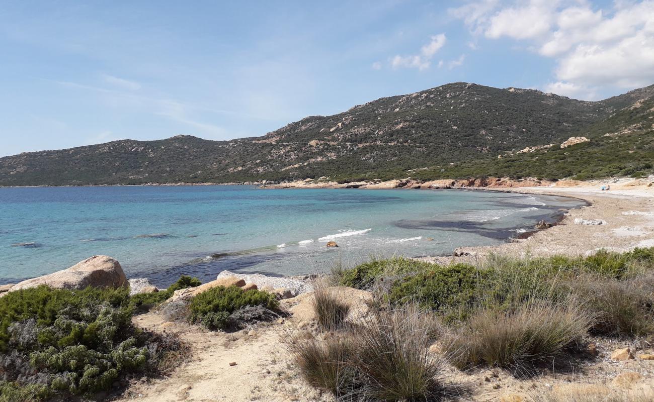 Photo of Plage de Mucchiu Biancu with bright sand surface