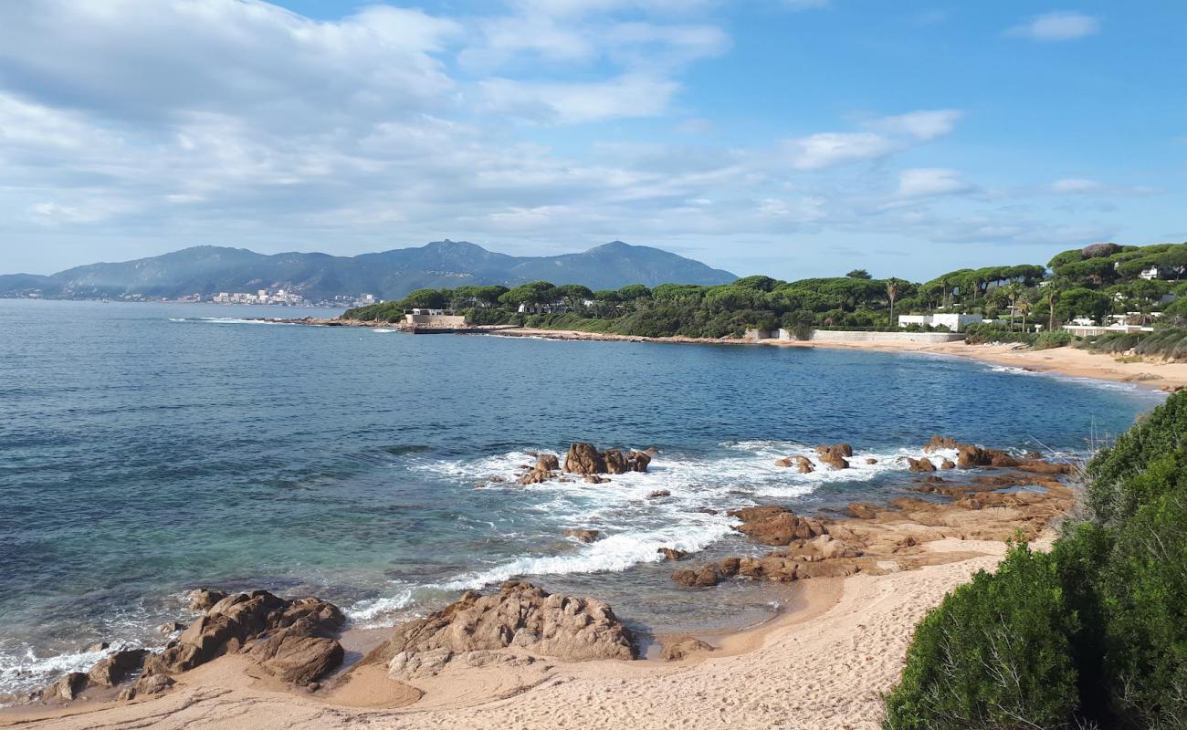 Photo of Plage de la Crique Porticcio with bright sand surface