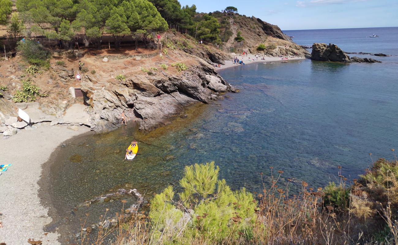 Photo of Valenti Plage with gray pebble surface