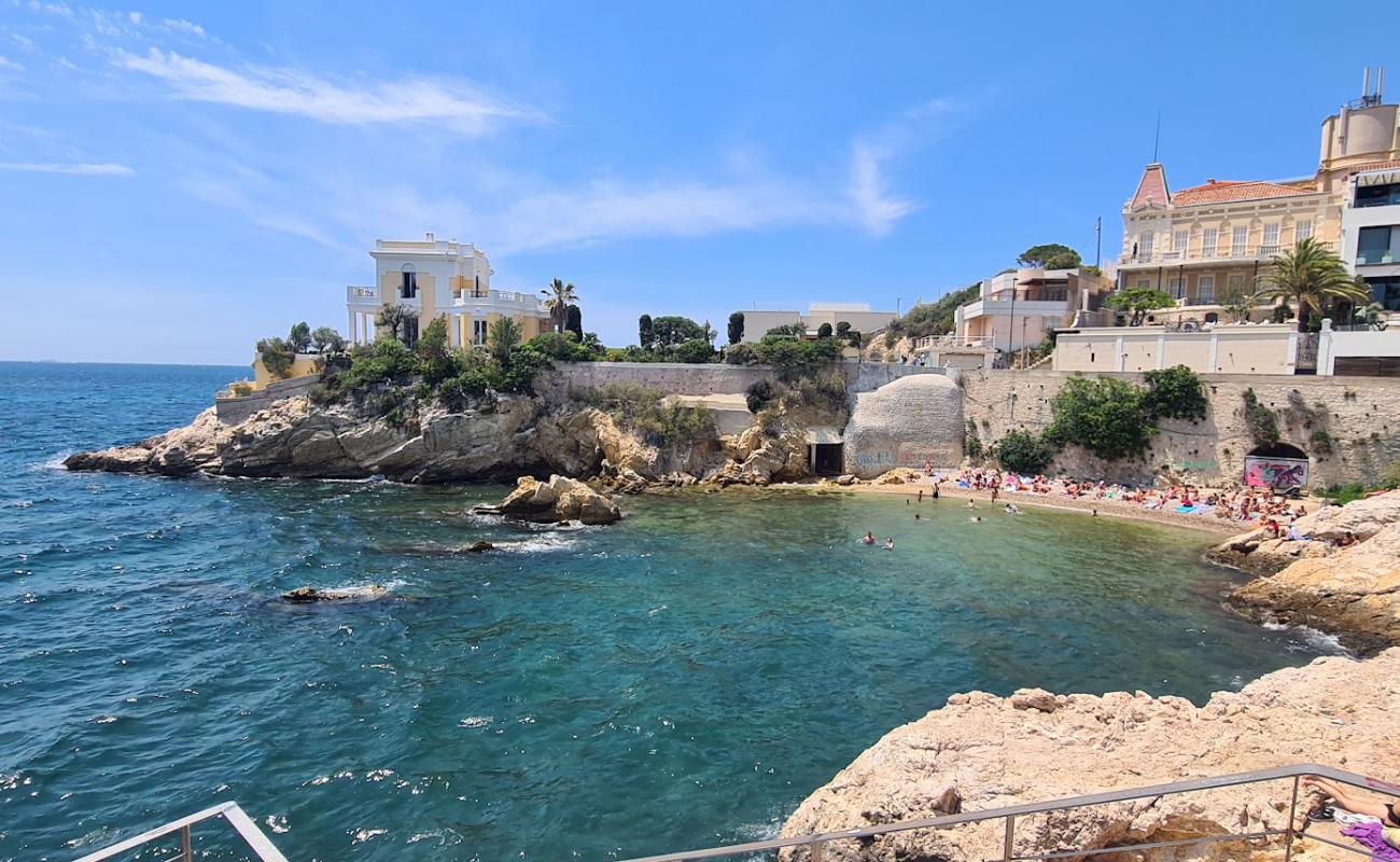 Photo of Plage de Maldorme with gray pebble surface