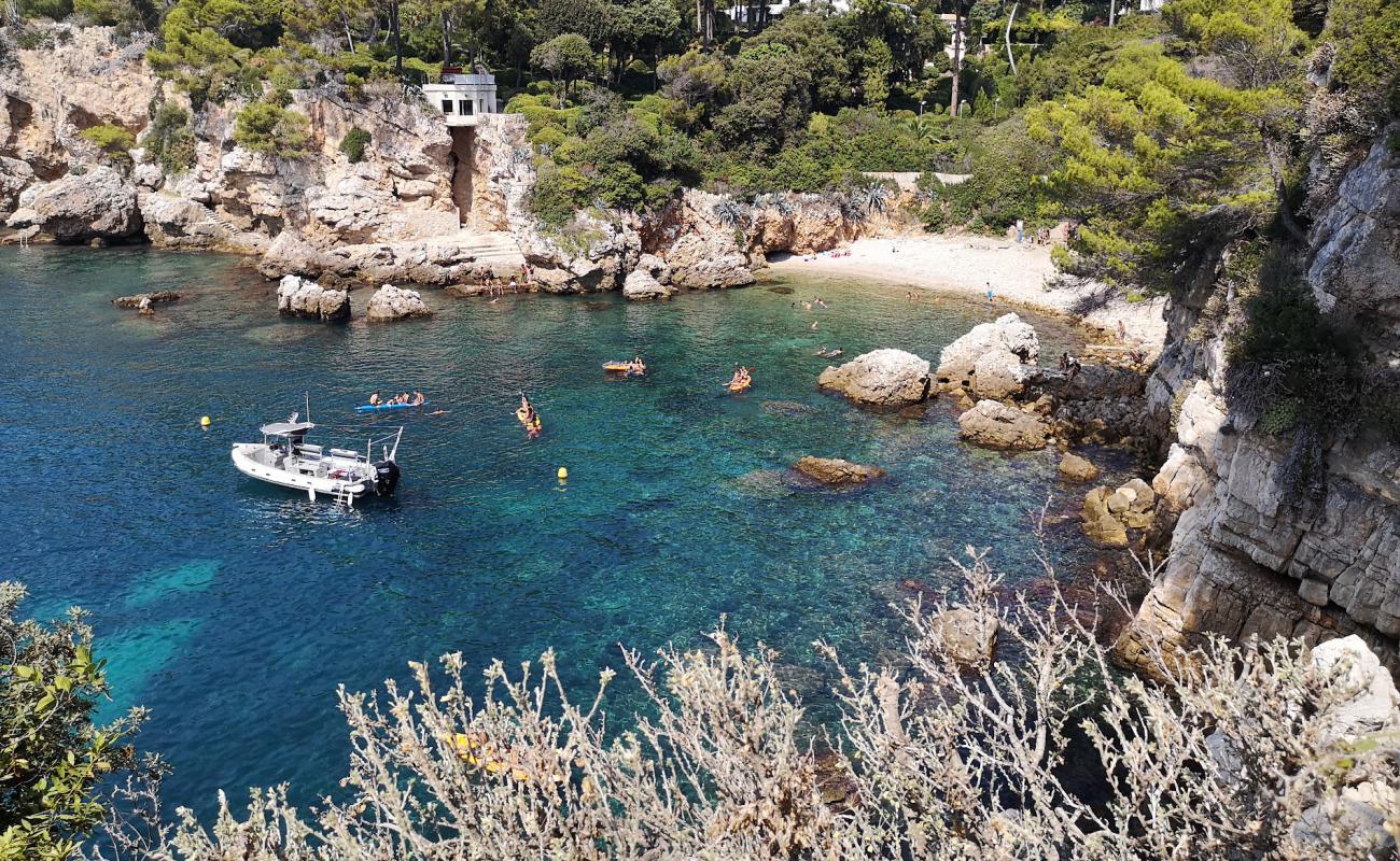 Photo of Bay of Antibes Billionaires with rocks cover surface