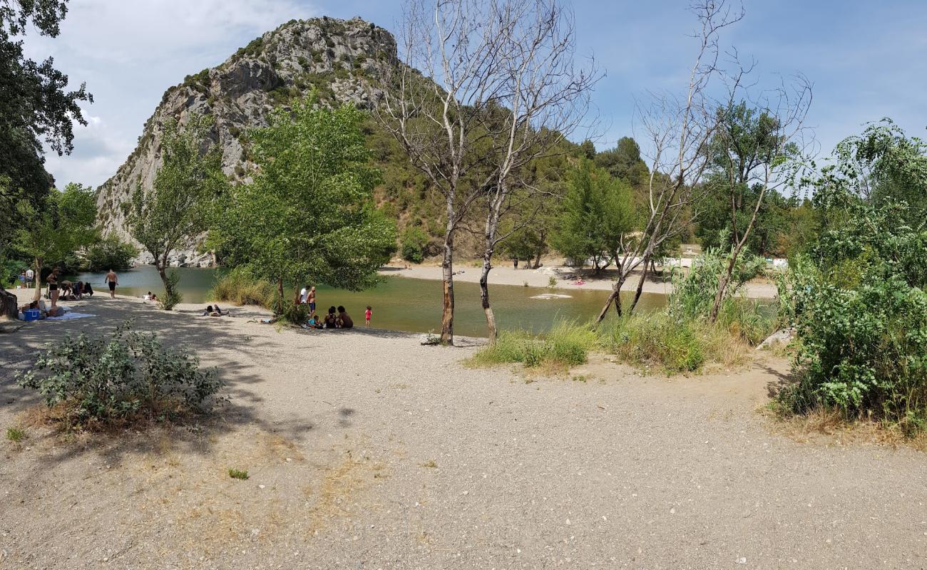 Photo of Plage Les Gorges Du Gouleyrous with gray fine pebble surface