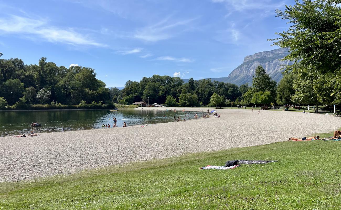 Photo of Plage Taillefer with gray fine pebble surface