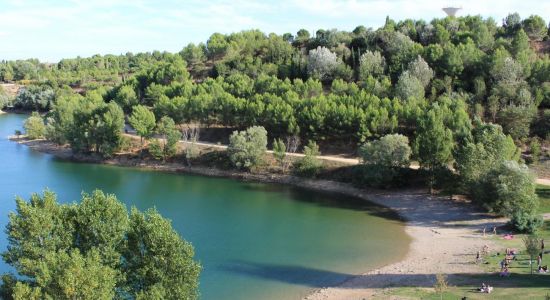 Plage du Lac du Cres