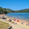 Plage du lac d'Issarles