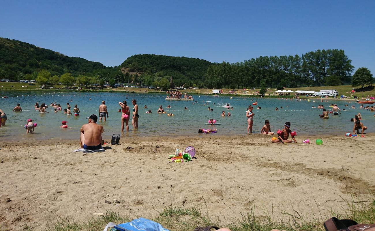 Photo of Plage Champos with bright sand surface