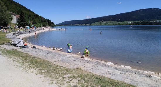 Plage du Lac des Rousses