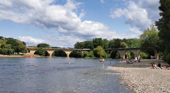 Plage de Limeuil