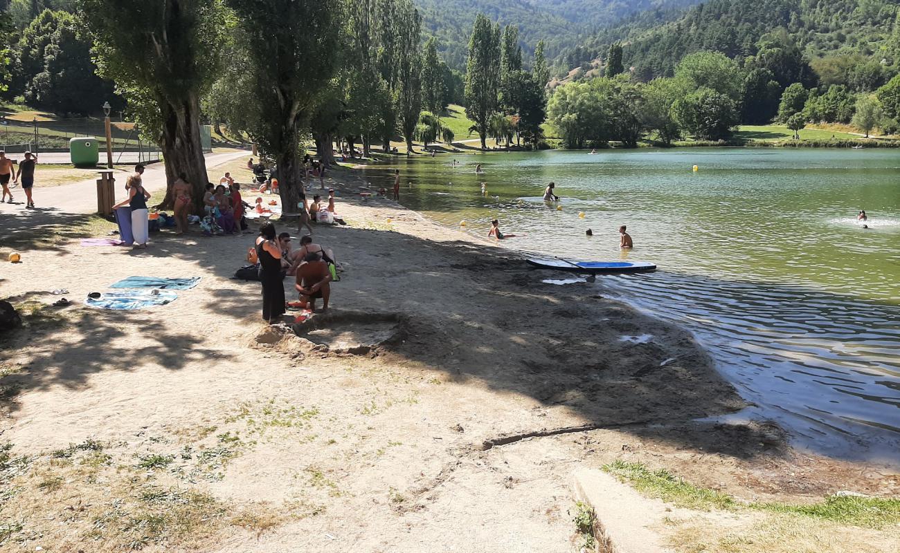 Photo of Plage Belcaire with bright sand surface