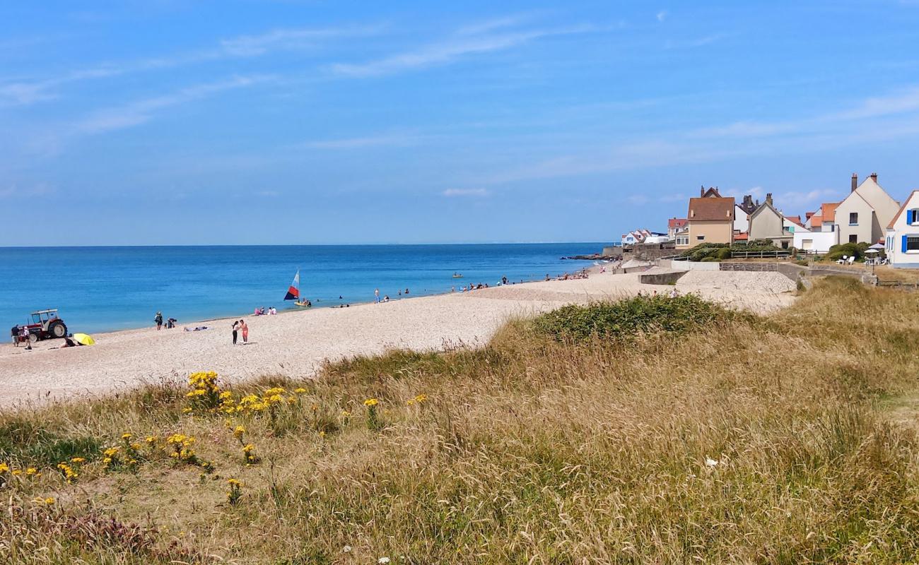 Photo of Plage d'Audresselles with light fine pebble surface