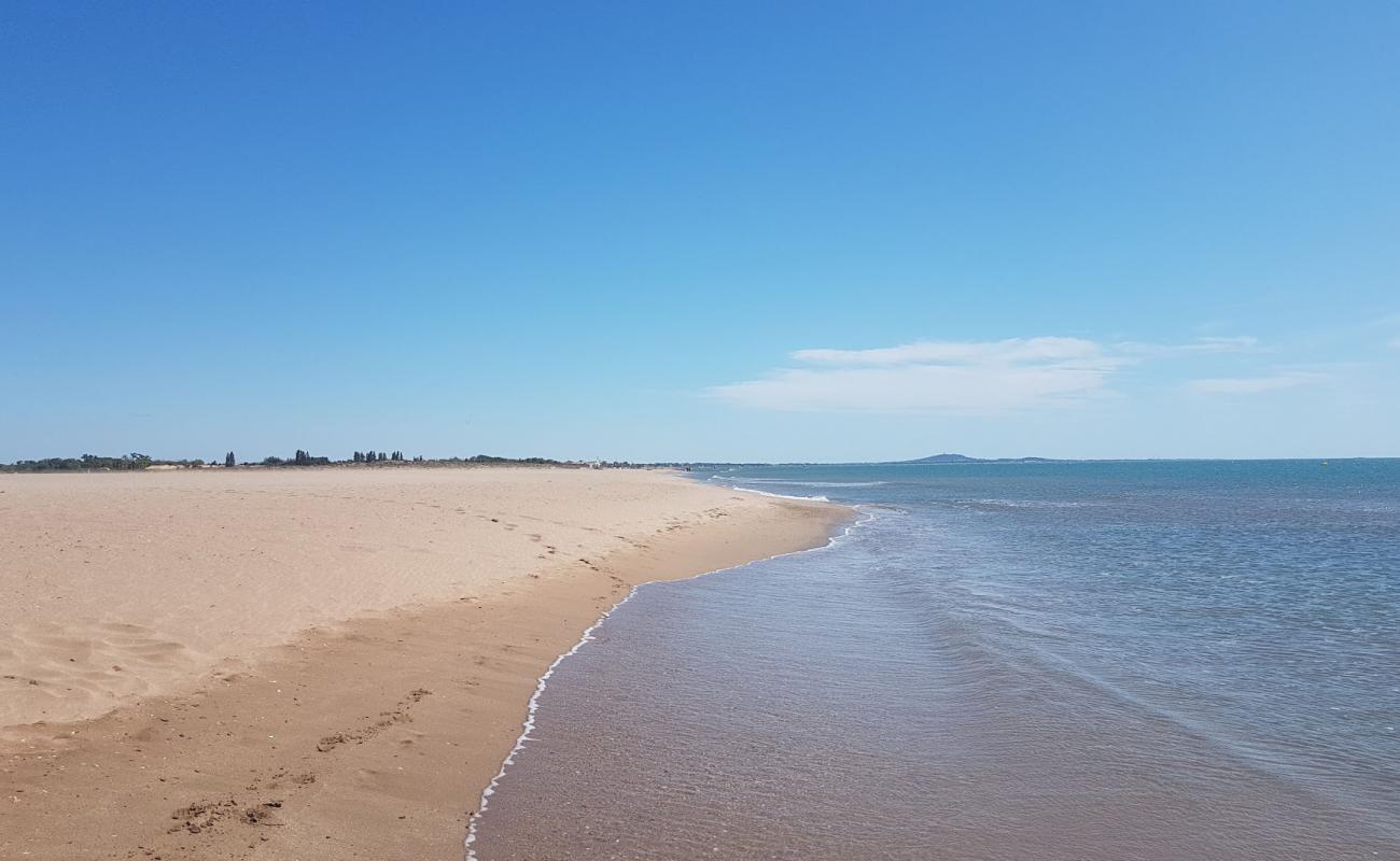 Photo of Beziers plage with bright sand surface