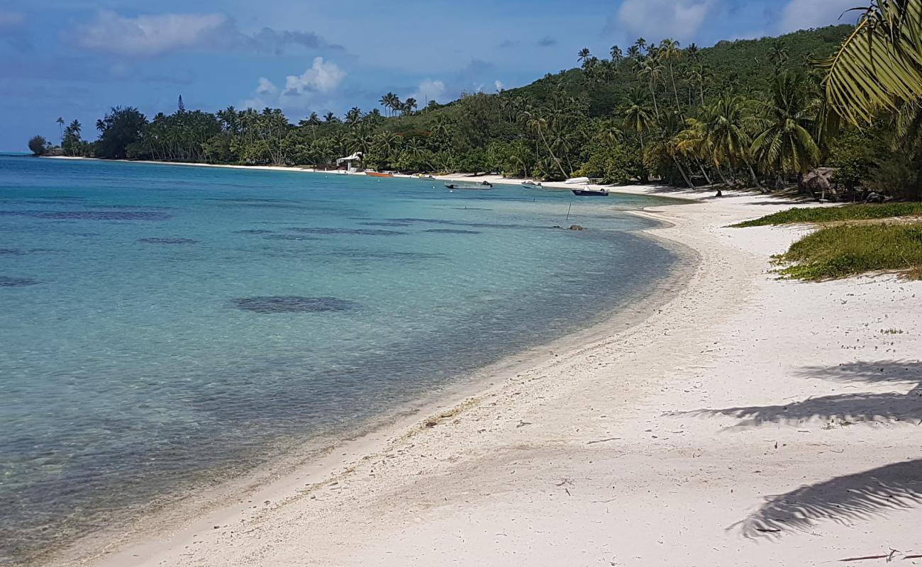 Photo of Plage Matira with bright sand surface