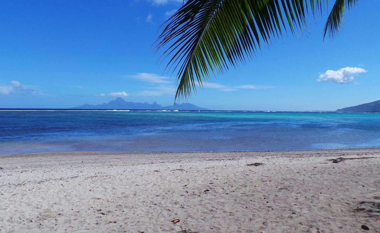 Photo of Plage de Rohotu with bright sand surface