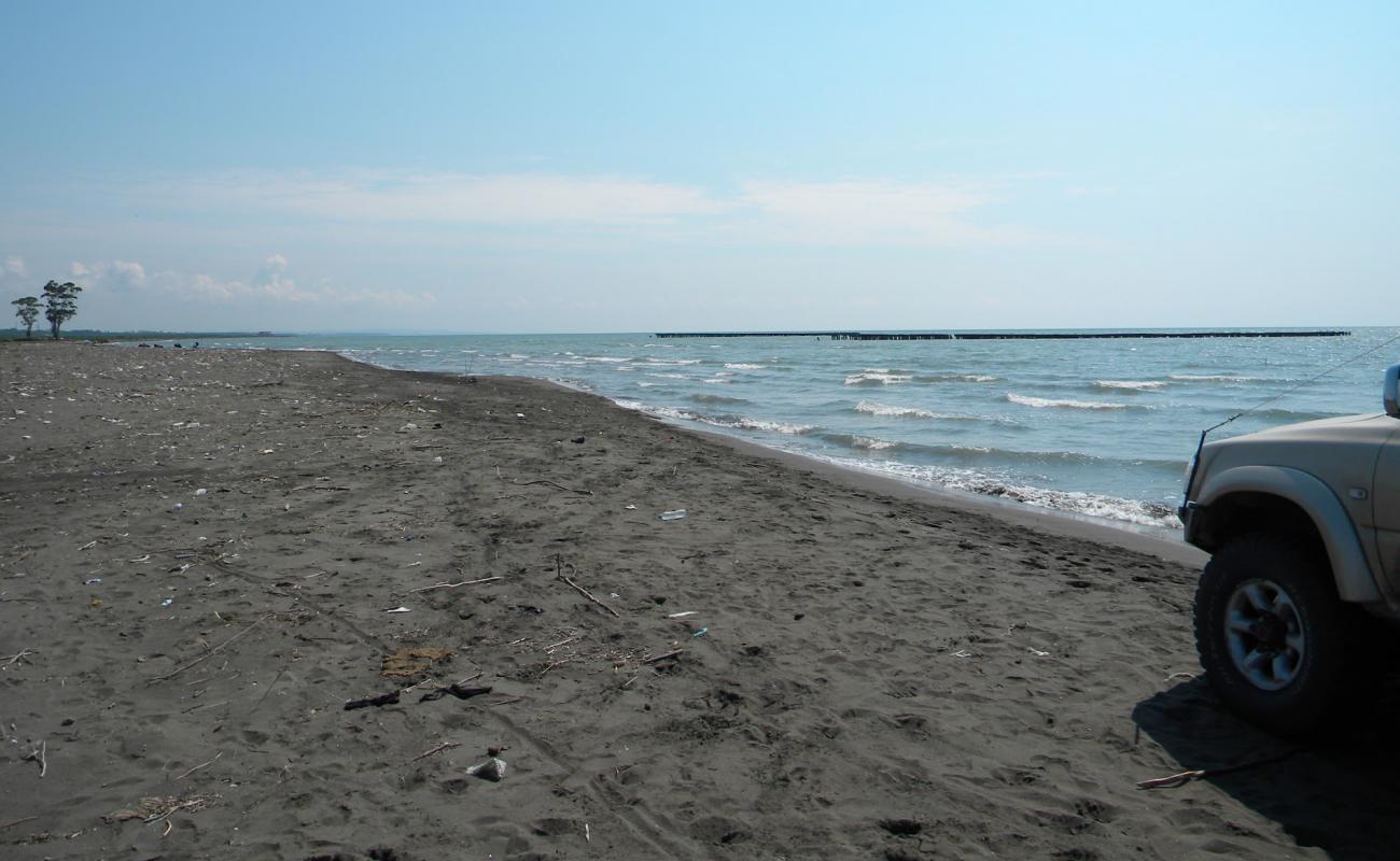 Photo of Poti beach with black sand surface