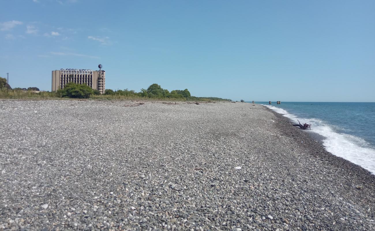 Photo of Kutishna beach with light pebble surface