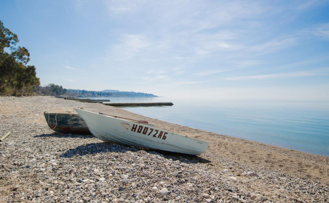 Photo of Tarusa beach with light pebble surface