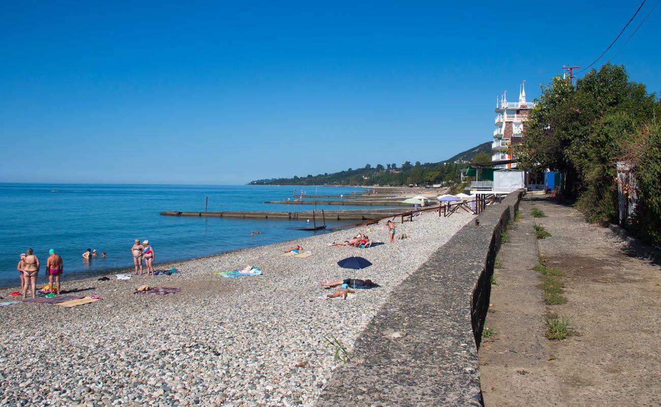 Photo of Tsitrusovani beach with light sand &  pebble surface