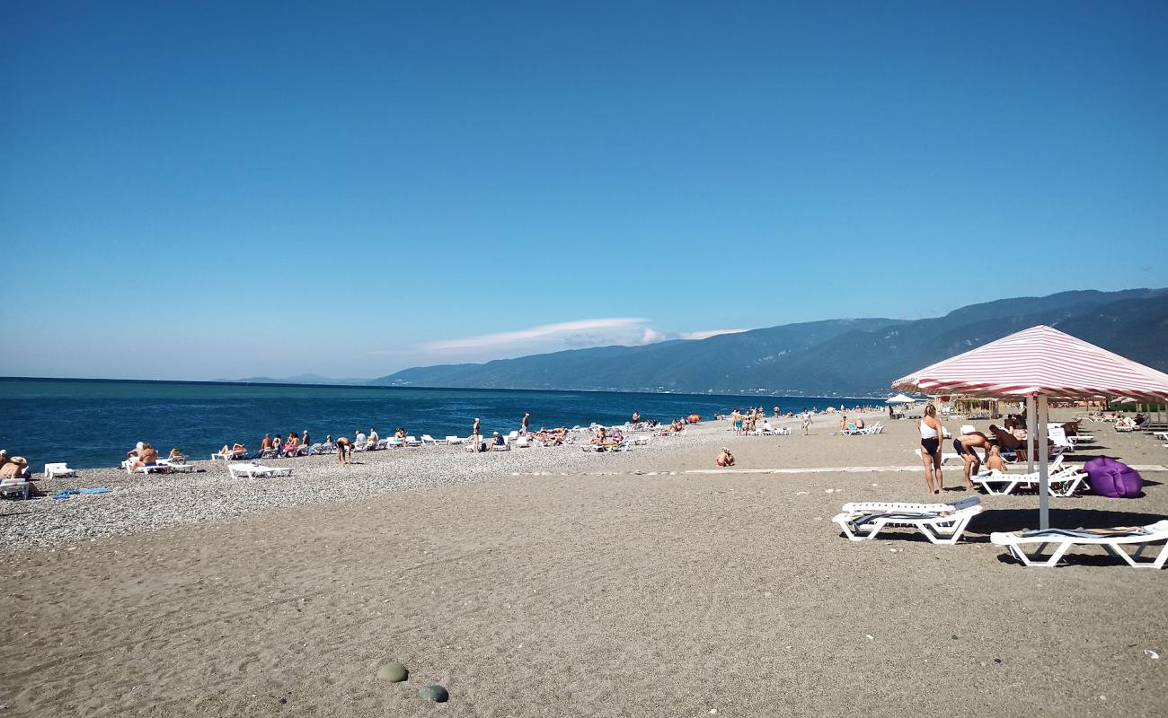 Photo of Alahadsi beach with light pebble surface