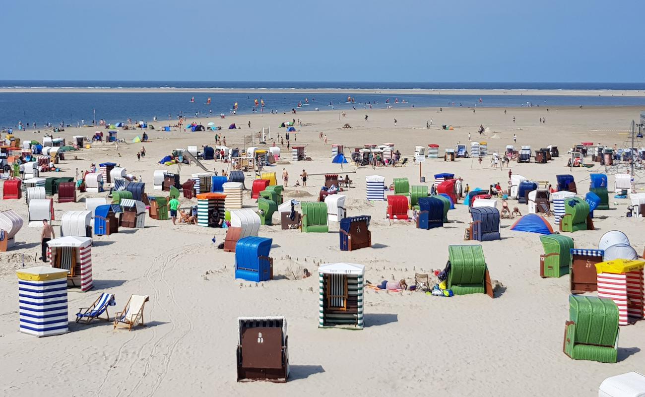 Photo of Borkum Strand with bright sand surface