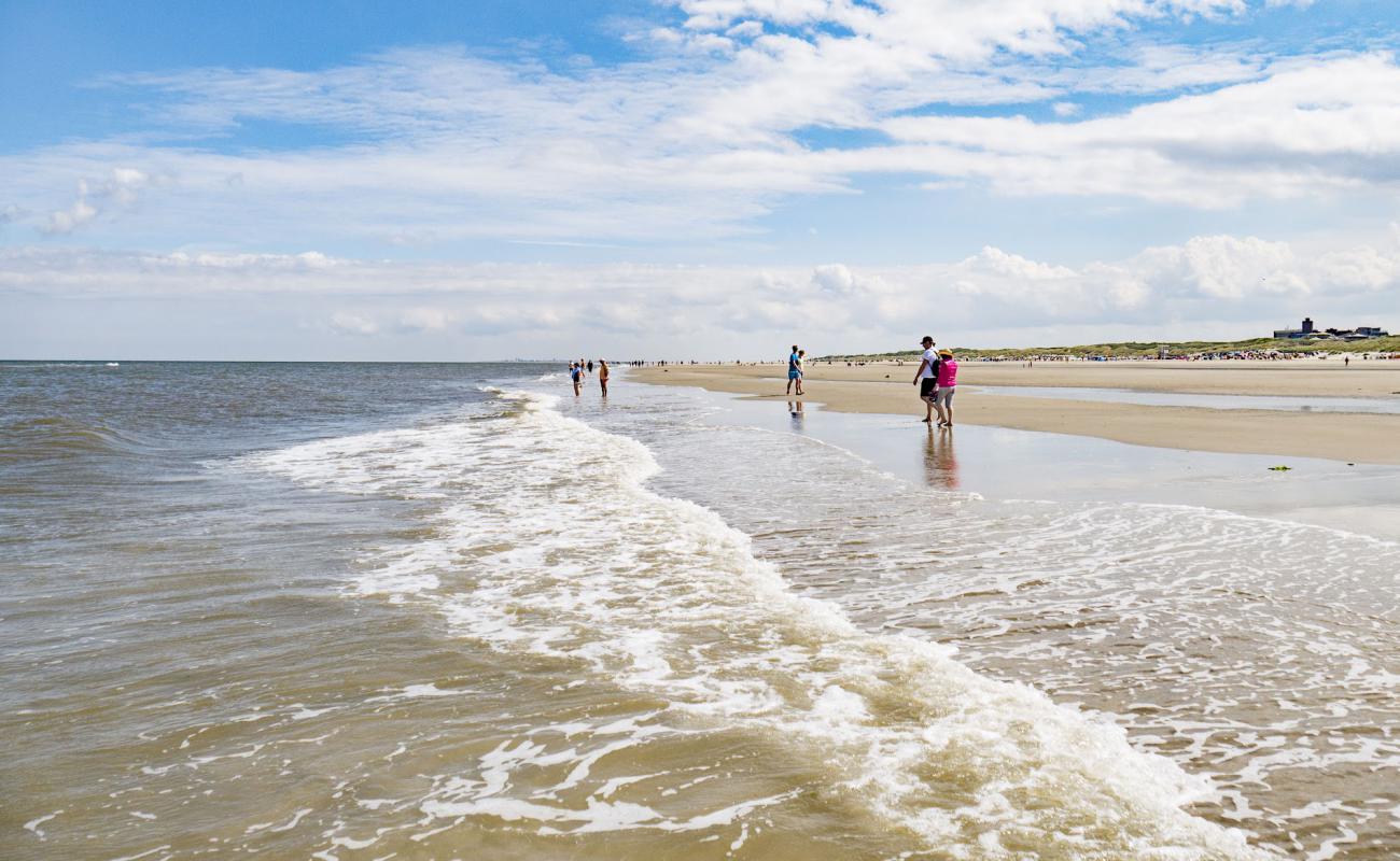 Photo of Juist strand with bright sand surface