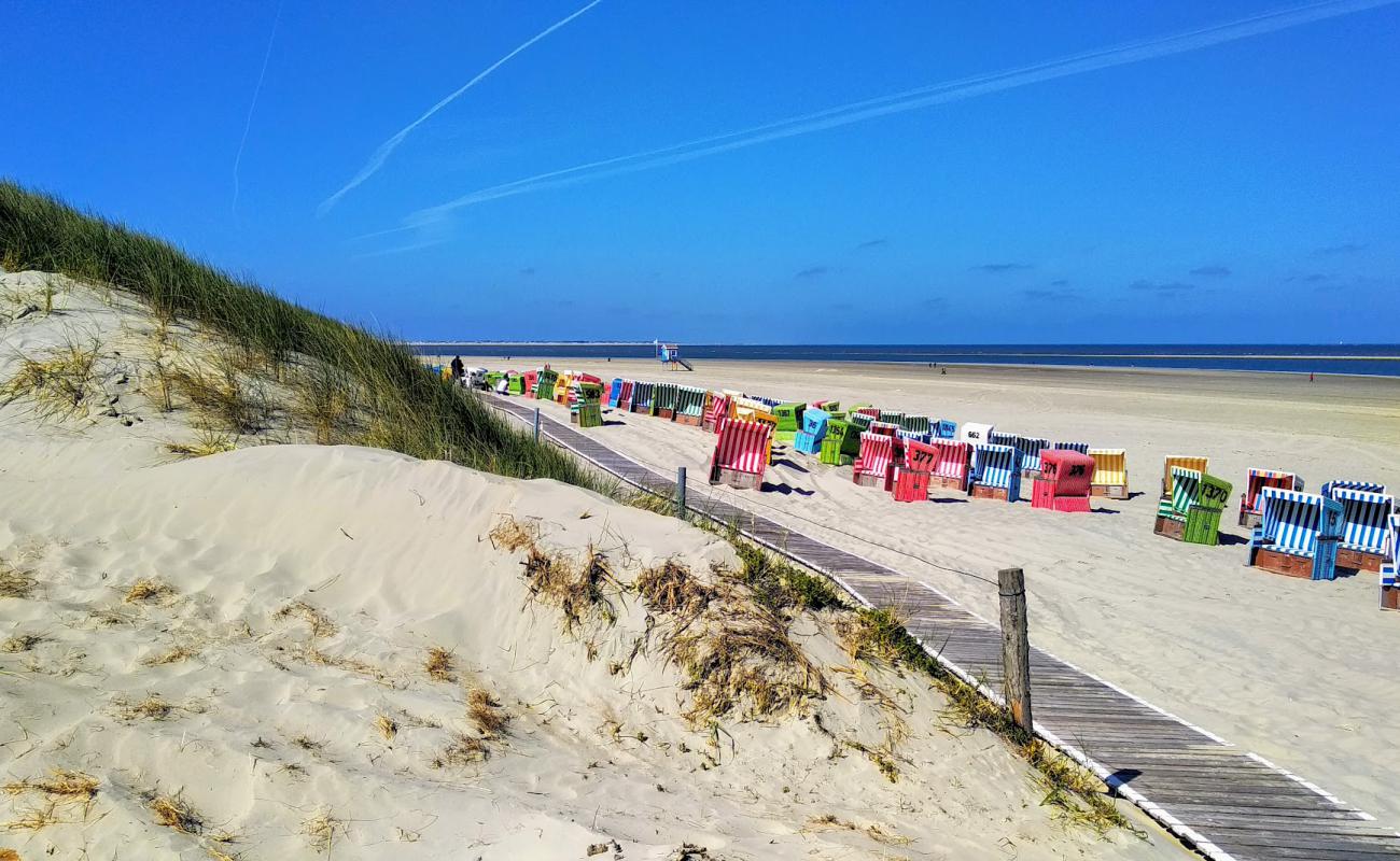 Photo of Hauptstrand Langeoog with bright sand surface