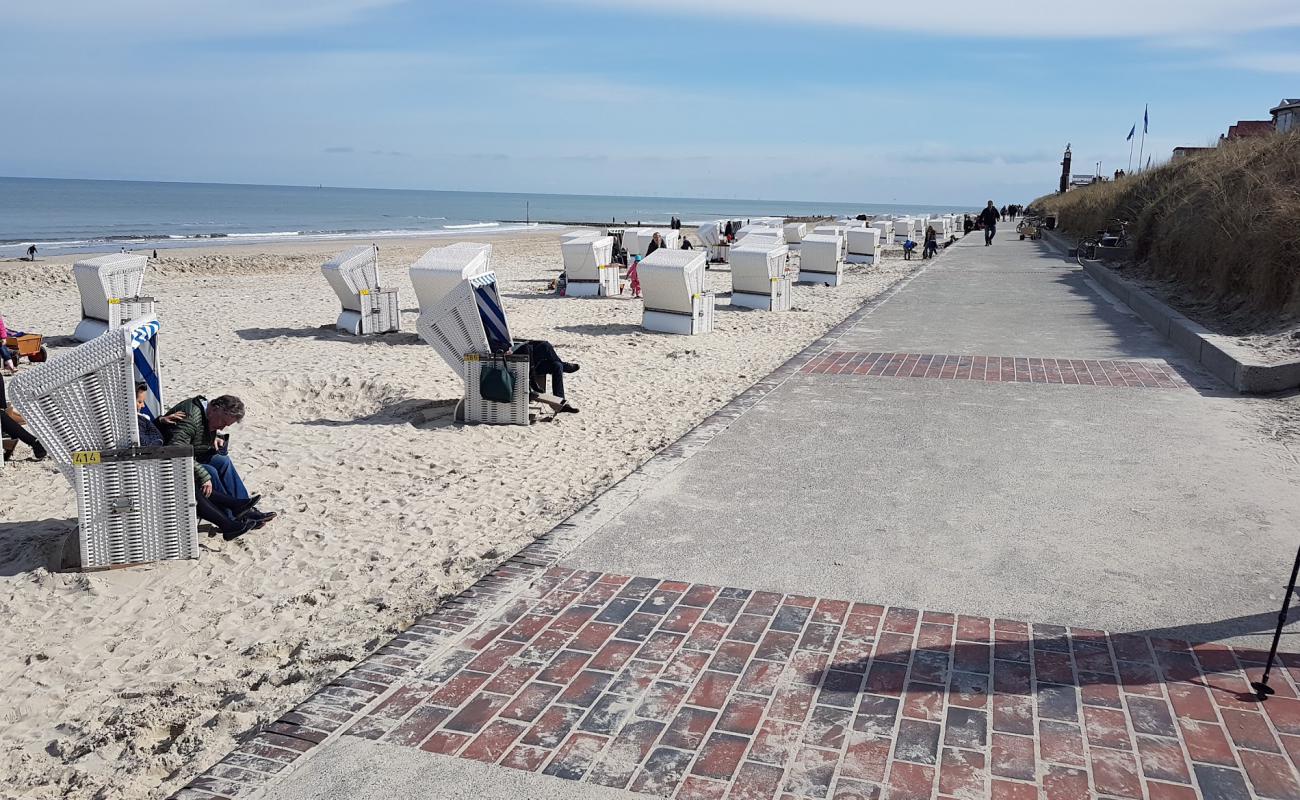 Photo of Hauptstrand Wangerooge with bright sand surface